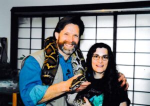 Jack Hubley and me talked about the alligator rescue, but also this Burmese python