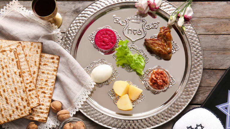 Passover memories include this centerpiece of a Seder plate